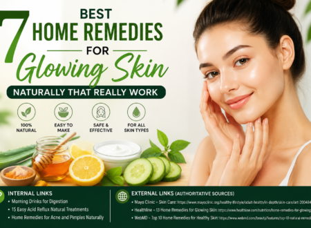 7 best home remedies for glowing skin naturally with aloe vera, honey, turmeric and cucumber for healthy radiant skin